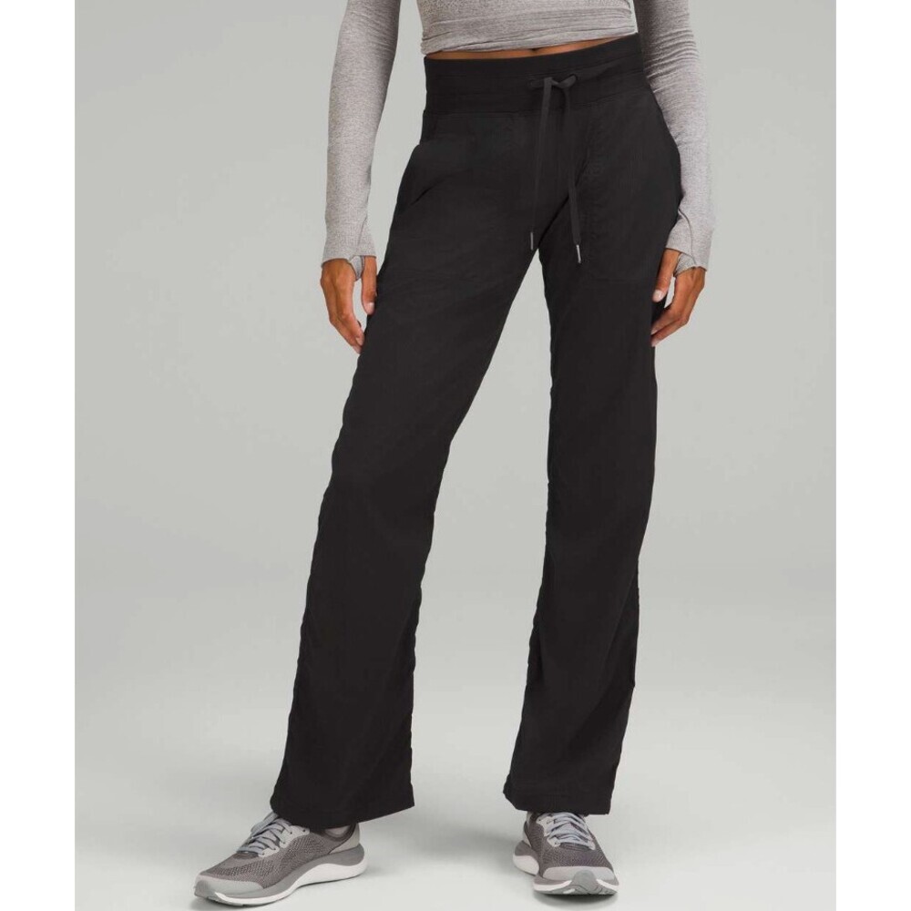 Lululemon Dance Studio Mid-Rise Full Length Pant Black Size 12